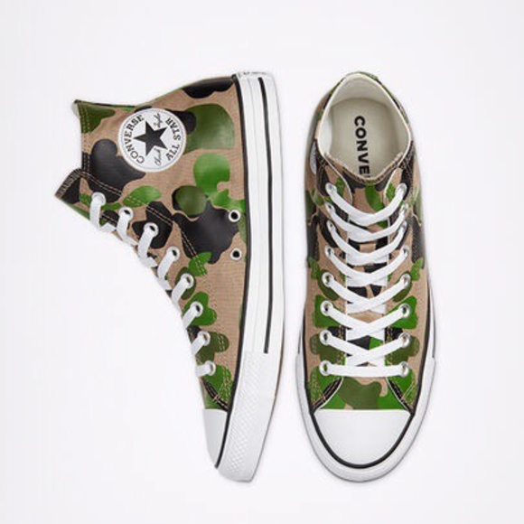 Converse Shoes | Converse Archival Camo Chuck Taylor All Star | Color: Tan | Size: 10 | Jjdlcny's Closet